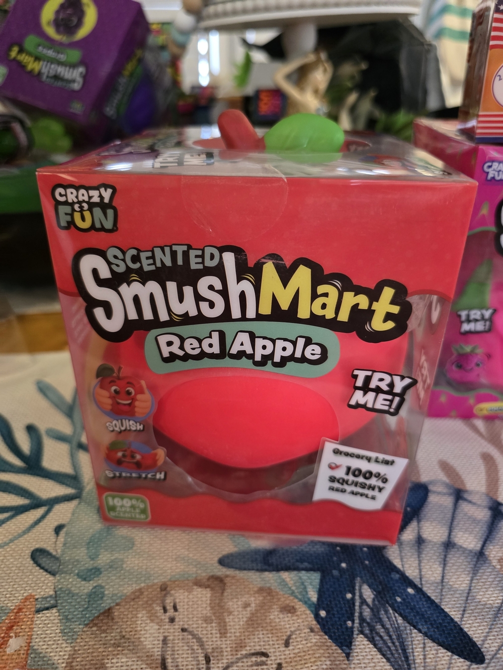 SmushMart Scented Red Apple Squishy Toy